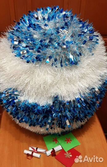 Снежный ком - новогодний атребут