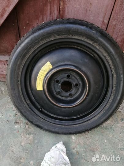 Запасное колесо банан субару форестер