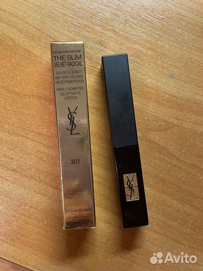 Новые тональный В20 и помада 301 марки YSL