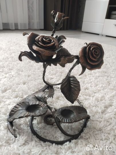 Кованая роза