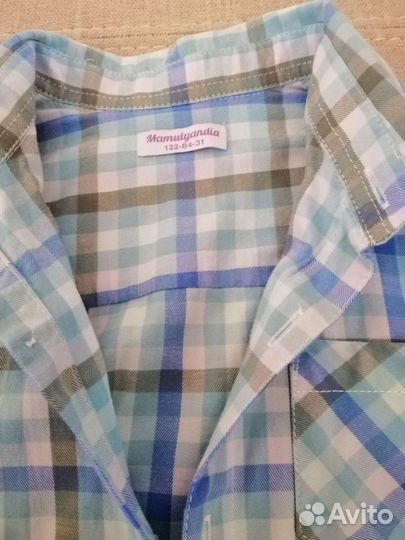 Рубашка для мальчика 122