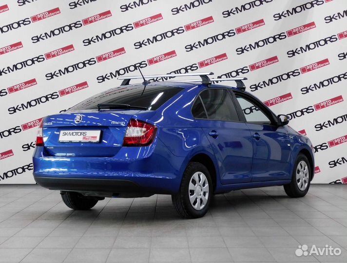 Skoda Rapid 1.6 МТ, 2019, 126 397 км