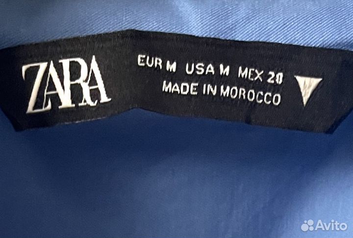 Рубашка Zara новая оригинал оверсайз