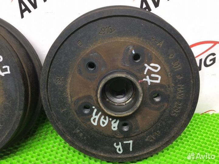 Барабан тормозной (пара) задний Renault Arkana X7L