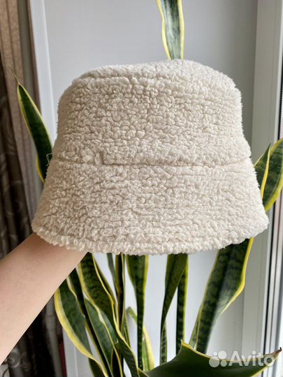 Панама / шляпа / шапка плюшевая / двусторонняя