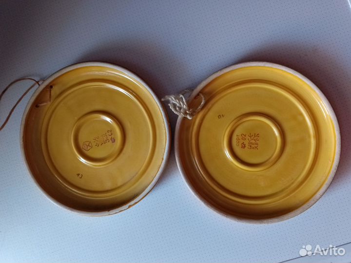 Настенная тарелка панно зик СССР