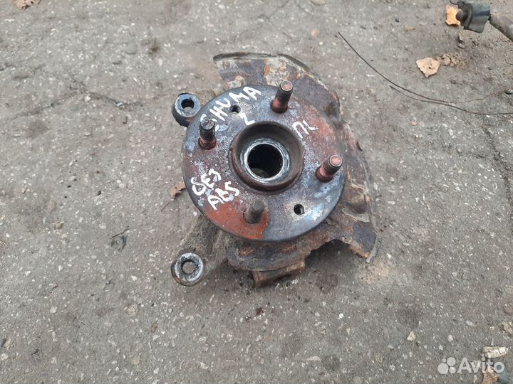 Кулаки передние задние на Kia Shuma киа шума 2