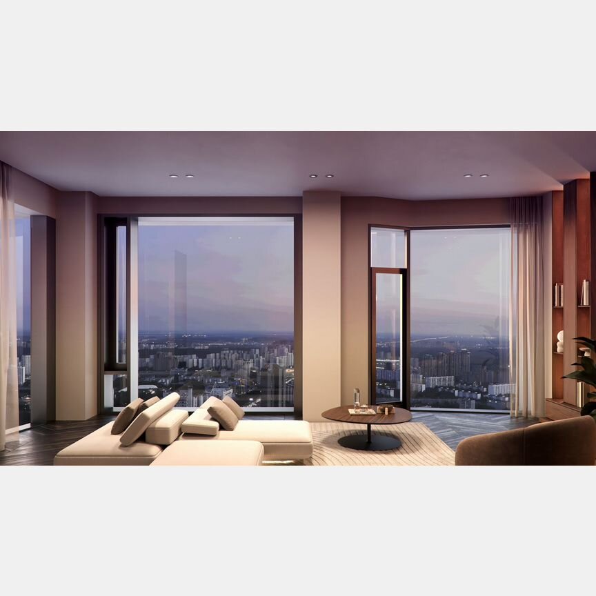 1-к. квартира, 51,2 м², 18/56 эт.