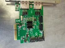 Контроллер raid Speed Dragon PCI-Е 4-port SATA