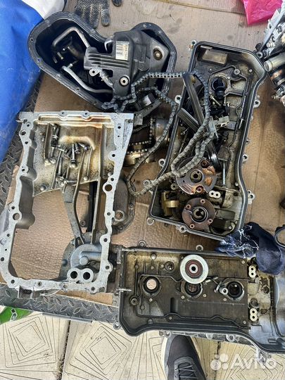 Остатки двигателя 2GR-FE