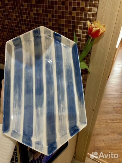 Блюдо большое фарфор. Посуда