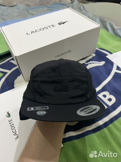 Кепка новая теплая lacoste