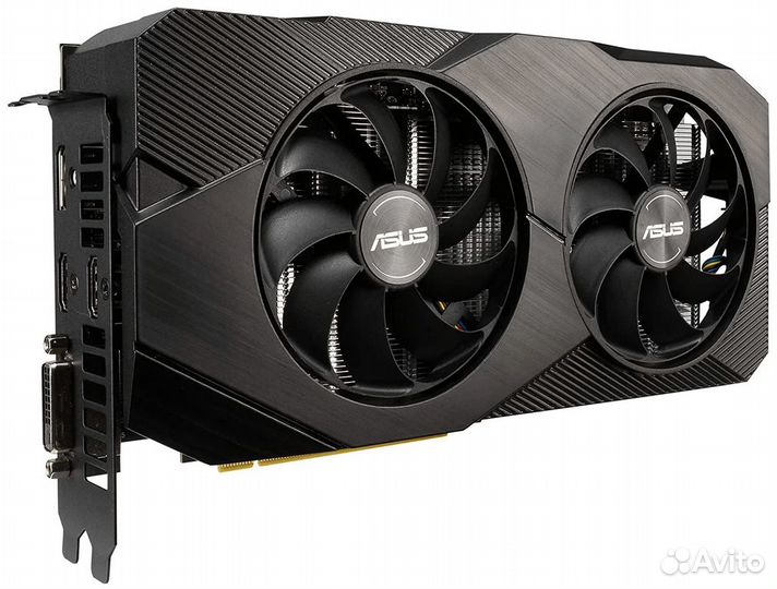 Видеокарта Asus Geforce RTX 2060 6GB Dual OC EVO