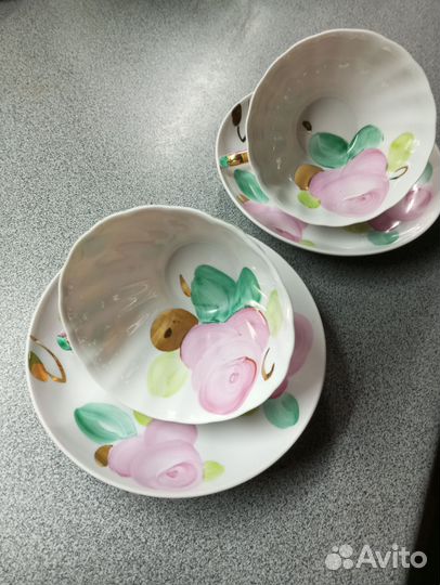 Чайная пара Дулево