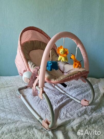 Шезлонг детский babyton