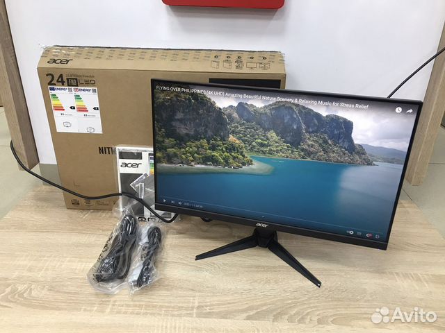 Монитор Acer Nitro QG241Ybii купить в Москве | Электроника | Авито