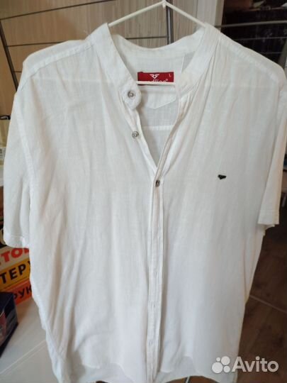 Рубашки б/у школьнику 46-48 р