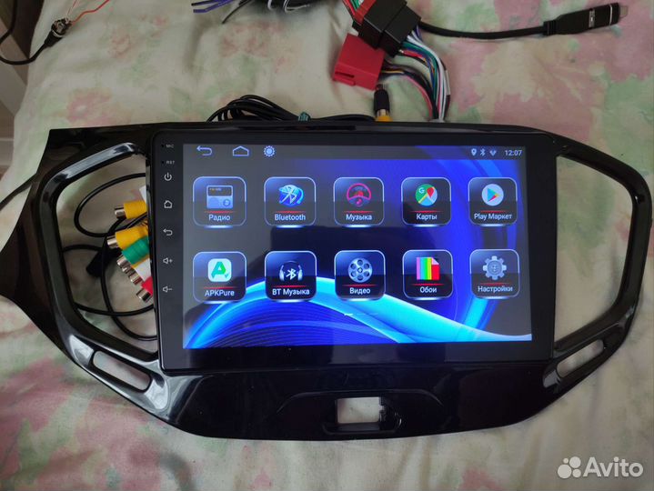 Андроид магнитола веста 2/16 дюймов
