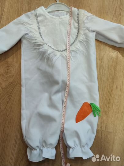 Костюм зайца карнавальный на 2 года