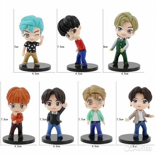 Коллекционные фигурки bts