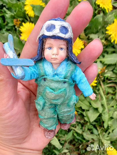 Ватные ёлочные игрушки