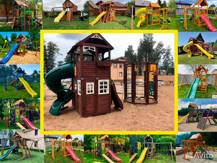 Детская площадка уличная для дачи