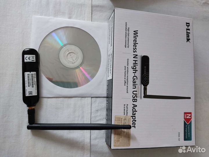 Беспроводной USB-адаптер N300