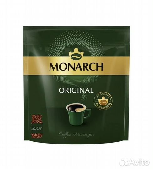 Кофе растворимый Jacobs Monarch Original, 500 г