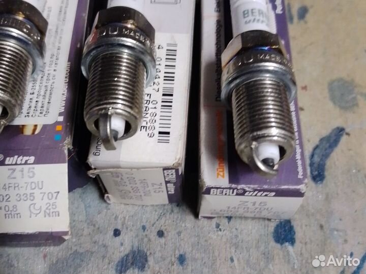 Свечи зажигания beru z15