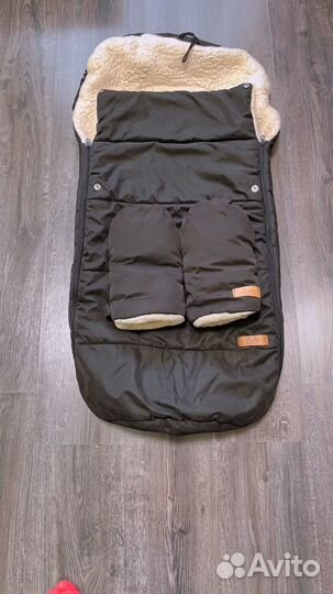 Конверт в коляску Маркус на овчине