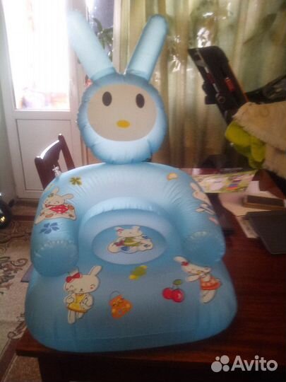Надувное детское кресло