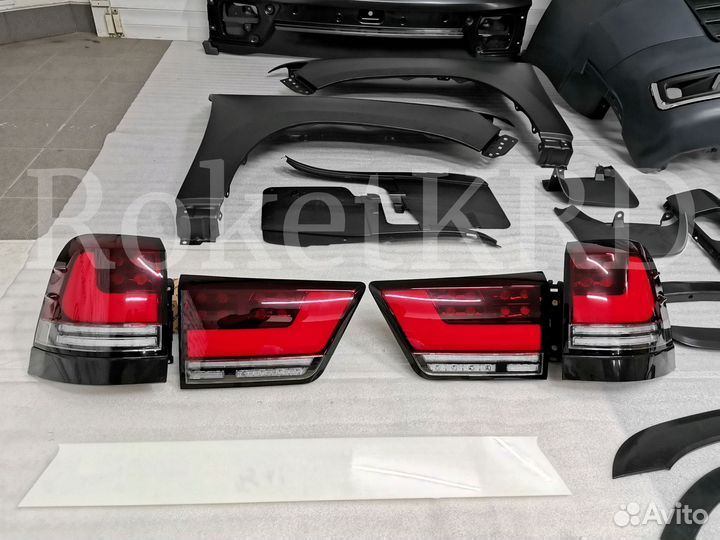 Рестайлинг Toyota Land Cruiser 200 в 300 модель F7