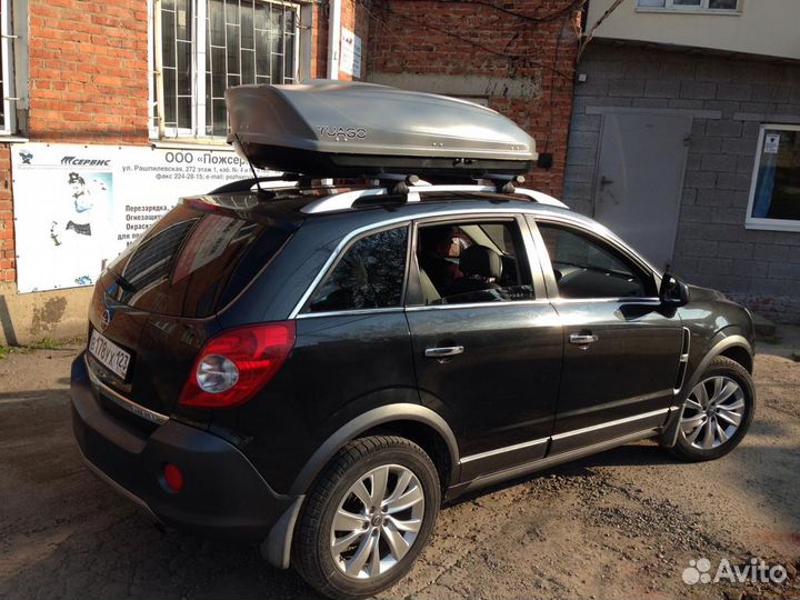 Автобокс на крышу Opel Antara в Краснодаре
