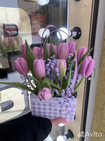 Тюльпаны к 8 марта розница Иваново