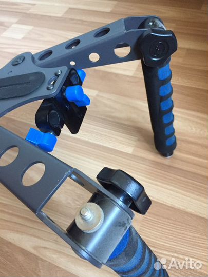 Плечевой упор, риг с follow focus, matebox