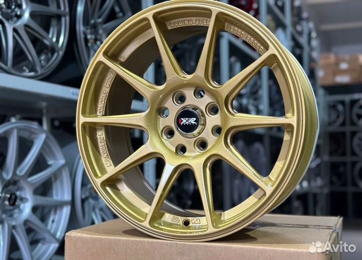 Комплект дисков XXR r16 4x100/4x114.3 gold