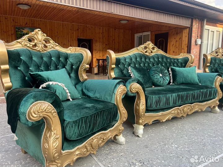 Диван и 2 кресла