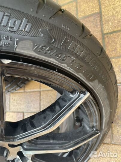 R16 Tigar High Performance 195/45, PCD 4x100 DIA 73.1