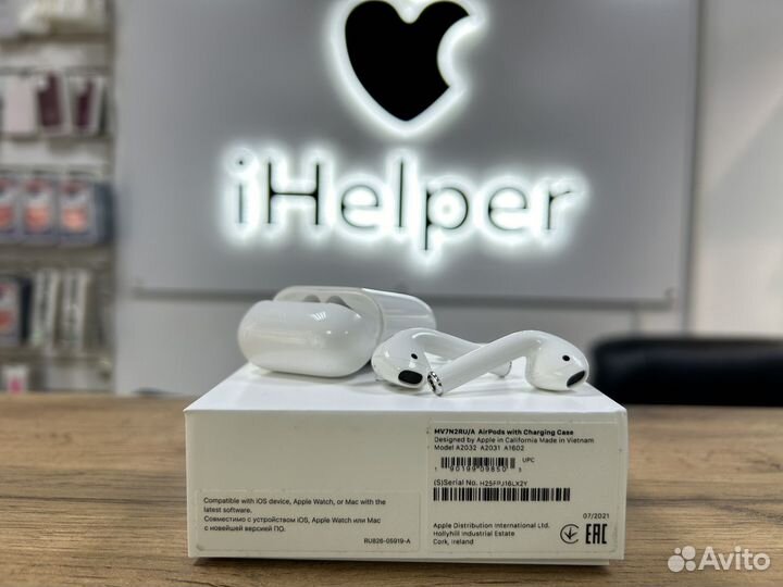 AirPods 2 Оригинал Б.У