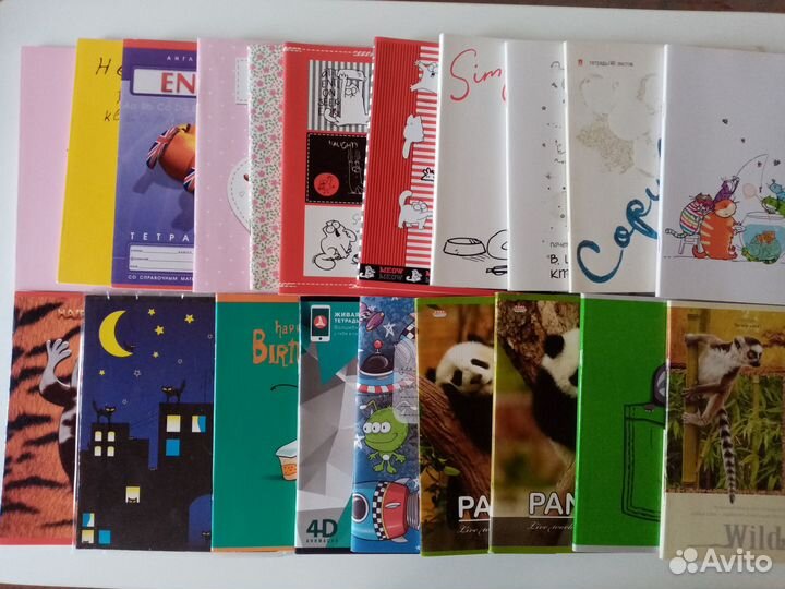 Тетради 48 и 96 листов (22 шт.)