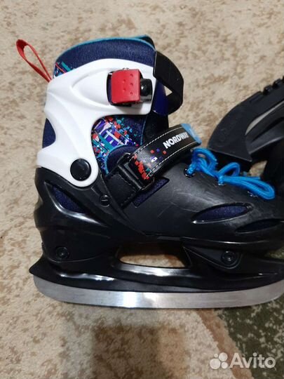 Коньки детские раздвижные 30 33
