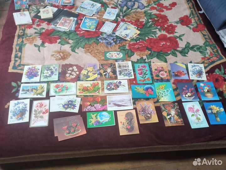 Наклоткрытки СССР с 8 марта