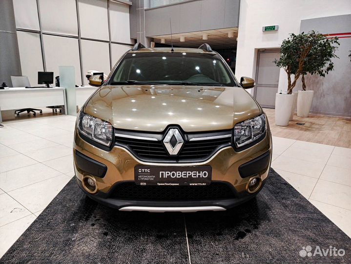 Renault Sandero 1.6 AT, 2016, 100 252 км