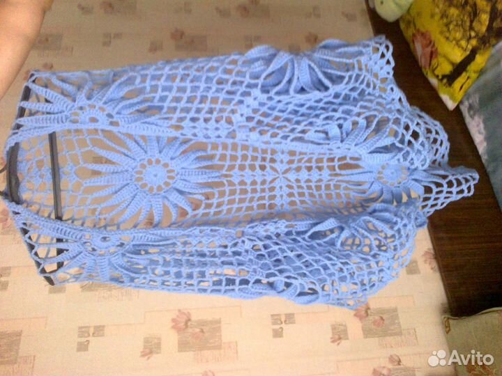 Шаль ручной работы