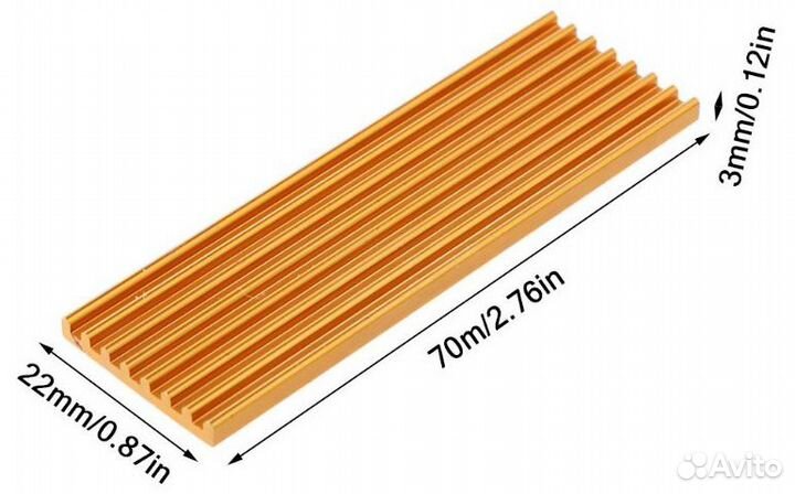Радиатор для SSD M.2