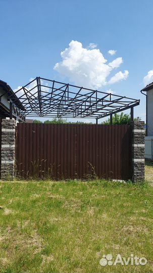 Сварщик навесы каркасы