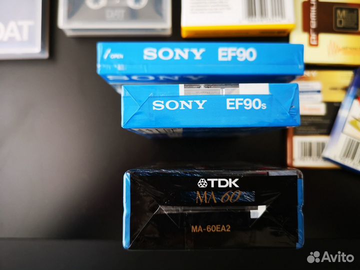 Дат кассеты,аудио кассеты,MD дискеты фирмы Sony