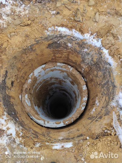 Бурение колодцев машиной.Бурение колодца за 1 день