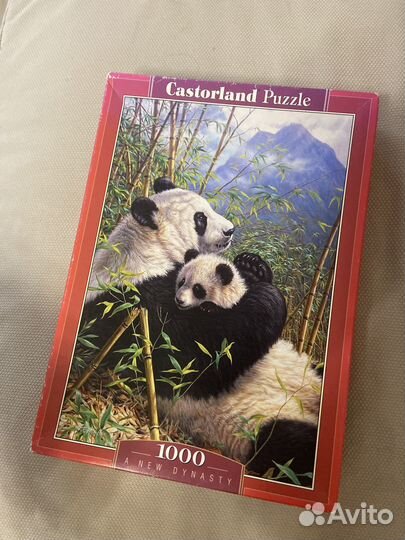 Коврик для сборки пазла+пазл