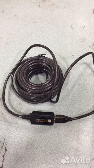 Удлинитель USB2.0 Flextron 